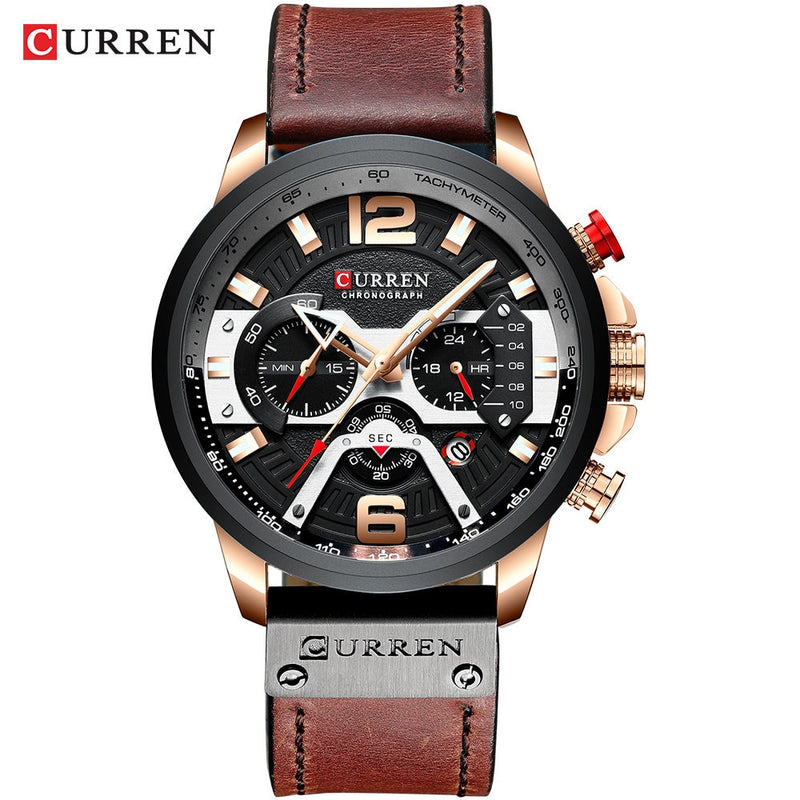 Relógio Masculino CURREN 8329 - Pulseira em Couro