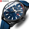 Relógio Masculino CURREN 8421 - Pulseira em Silicone